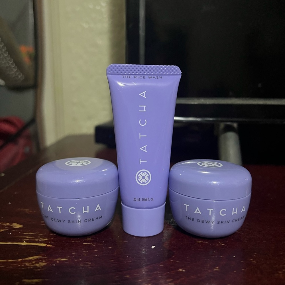 Tatcha deluxe size skin care bundle